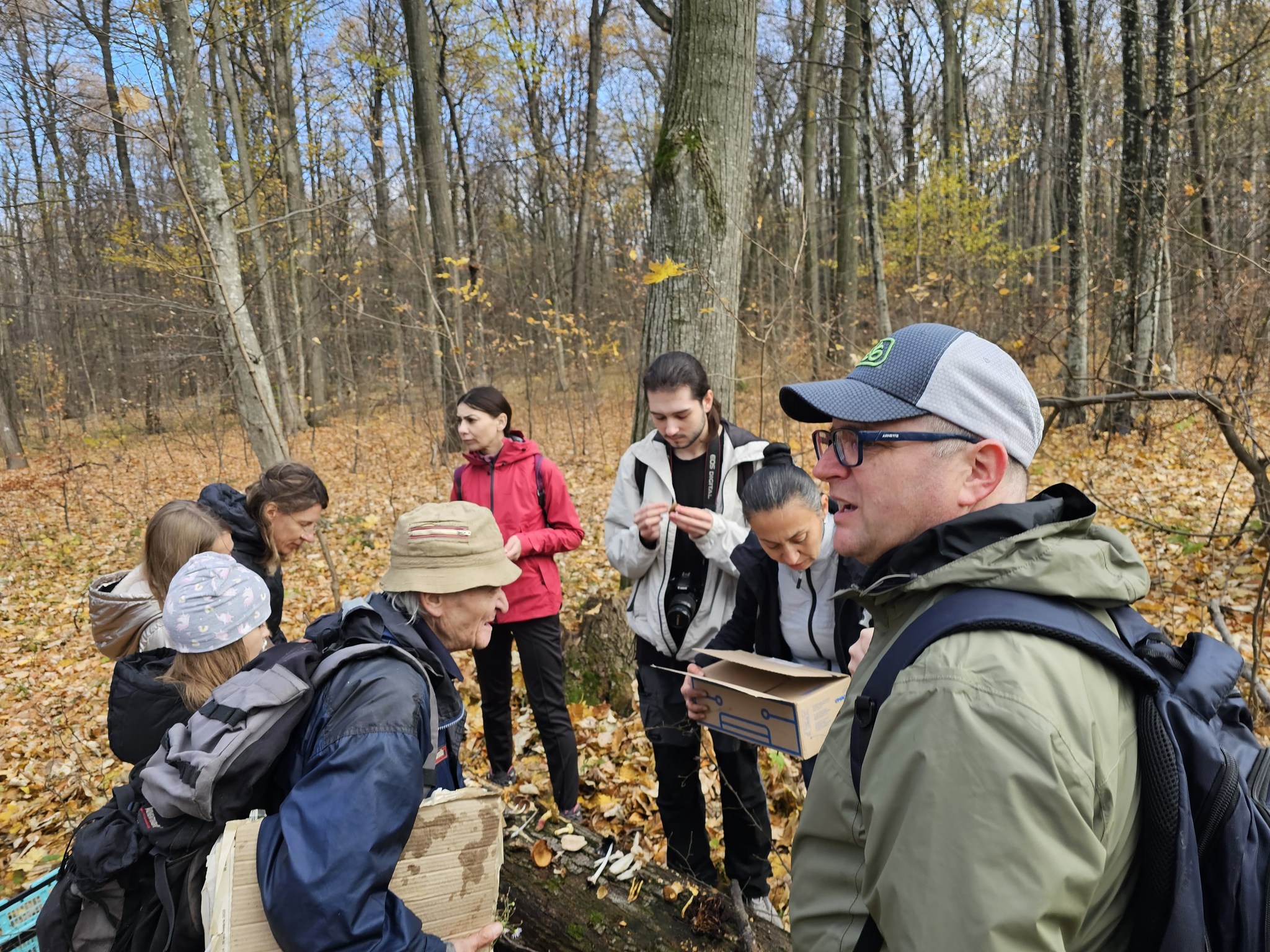 Activitate de teren – Monitorizarea diversității fungice în masivul păduros Bârnova-Repedea, Iași