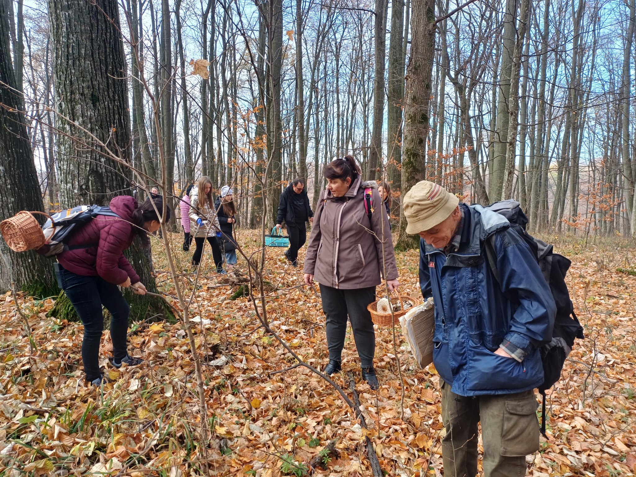 Activitate de teren – Monitorizarea diversității fungice în masivul păduros Bârnova-Repedea, Iași